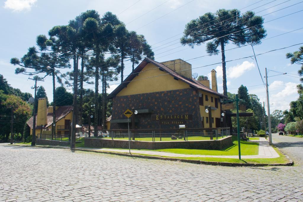 Estalagem Vila Suzana - Quadra De Beach Tennis Indoor カネラ エクステリア 写真